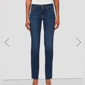 7 for all mankind Kimmie straight leg jeans, 28